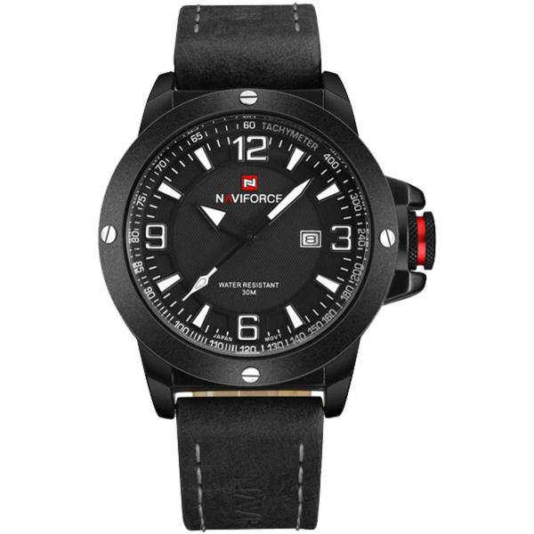 ساعت مچی عقربه ای مردانه نیوی فورس مدل NF9077M/BBW، Naviforce NF9077M/BBW Watch For Men