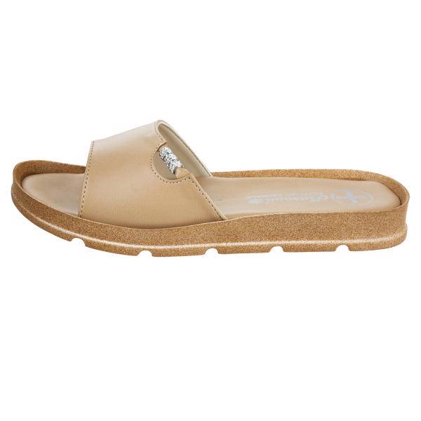 صندل زنانه مسعود مدل 2722 کرم، Masoud 2722 Sandals For Women