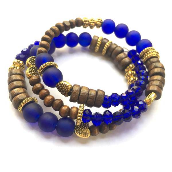 دستبند زیورآلات خرداد کد Khordad_339B فنری 3 ردیفه