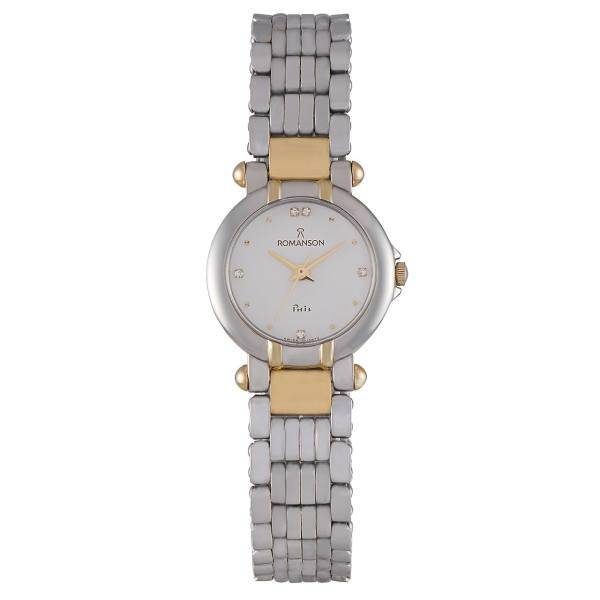 ساعت مچی عقربه ای زنانه رومانسون مدل NM0113LL1CAS1G، Romanson NM0113LL1CAS1G Watch For Women