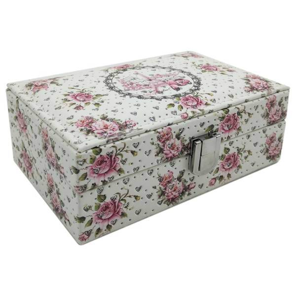 جعبه جواهرات کیدتونز طرح گل کد KDT-063، Kidtunes Flower KDT-063 Jewellery Box