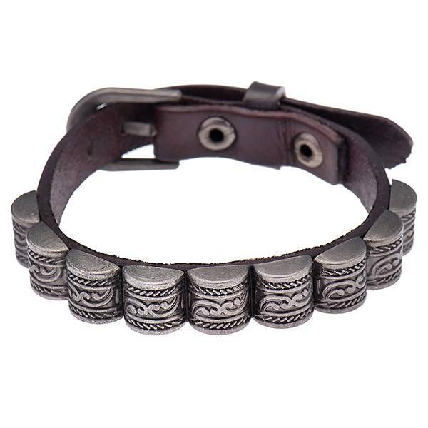 دستبند چرمی جی دبلیو ال مدل B15085، JWL B15085 Brancelets