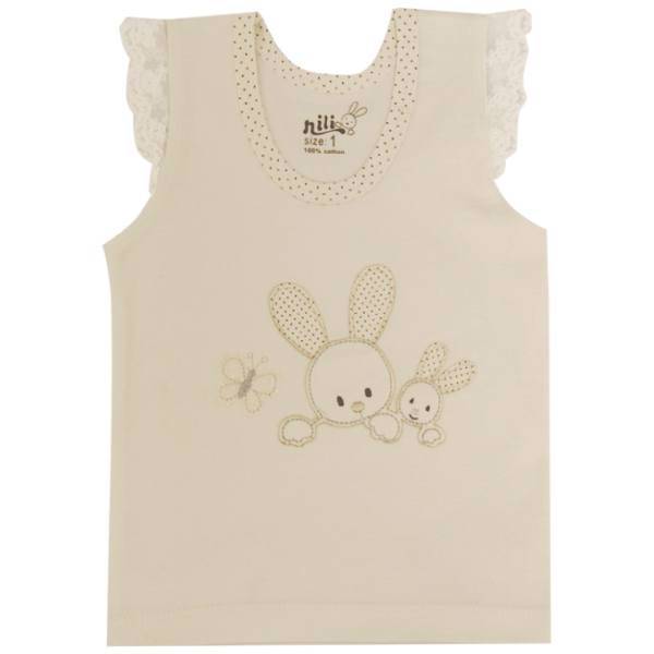 زیرپوش رکابی نوزادی نیلی مدل Rabbit، Nili Rabbit Baby Singlet