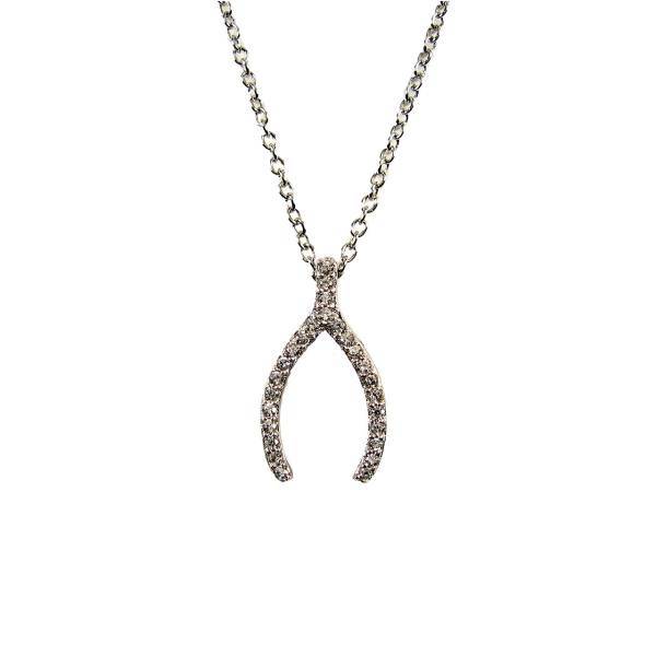 گردنبد نقره گالری حامد طرح نعل اسب مدل sf550، Hamed Gallery SF550 Silver Necklaces