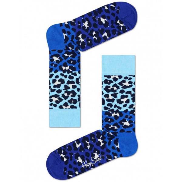 جوراب هپی ساکس مدل Block Leopard، Happy Socks Block Leopard Socks