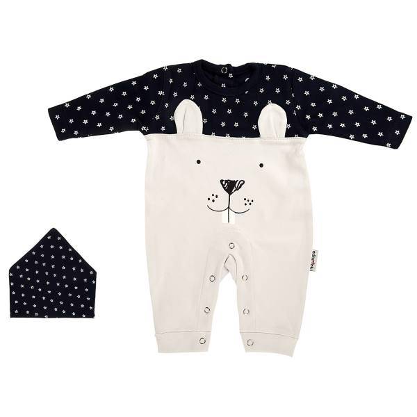 ست لباس پسرانه آدمک مدل 1301011N، Adamak 1301011N Baby Boy Clothing Set