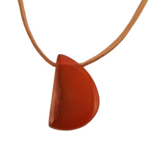 گردنبند چوب و رزین اکسار کد 123، Exar necklace wood and resins code 123