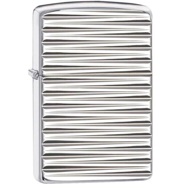 فندک زیپو مدل Engine Turn Horizon کد 28639، Zippo Engine Turn Horizon 28639 Lighter