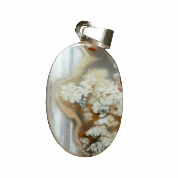 آویز گردنبند نقره عقیق پارس مدل A048، pars agate A048 Silver Necklace