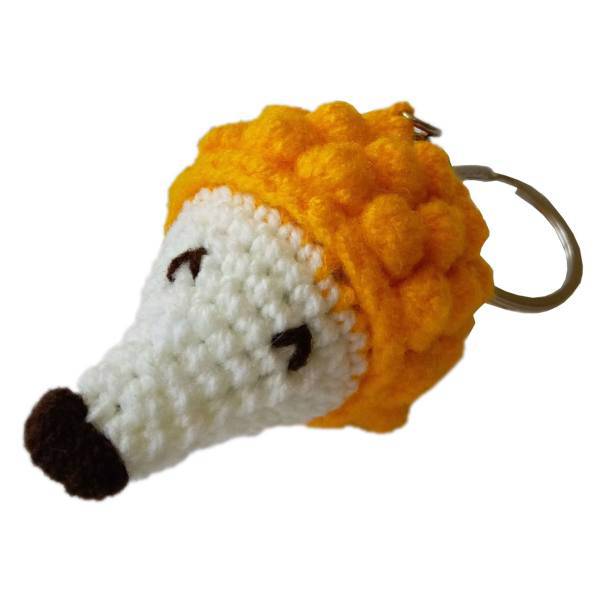 جاسوئیچی نگارین مدل Hedgehog 65002، Negarin 65002 Hedgehog Keychain