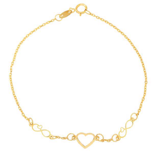 دستبند طلا 18 عیار شانا مدل B-SG138، Shana B-SG138 Gold Bracelet