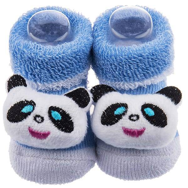 پاپوش عروسکی بیبی ساکس طرح پاندا، Baby Socks Panda Puppet Footwear