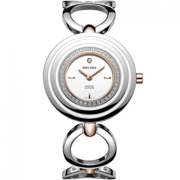 ساعت مچی عقربه ای زنانه ریتم مدل L1302S-04، Rhythm L1302S-04 Watch For Women