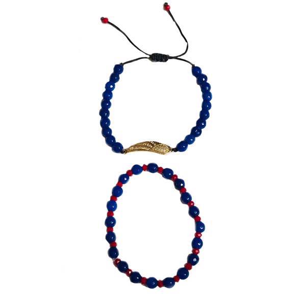 دستبند کیوسک گالری طرح بال فرشته BW10 مجموعه دو عددی