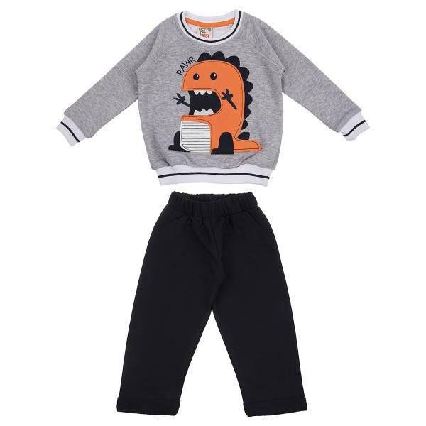 ست لباس پسرانه موشی مدل 14KTK-DINESOF، Mushi 14KTK-DINESOF Baby Boy Clothing Set