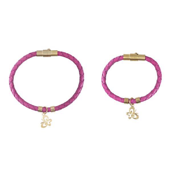 ست دستبند طلا 18 عیار رزا مدل BW142، Rosa BW142 Gold Bracelet Set