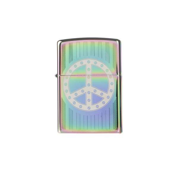 فندک زیپو مدل Rivit Peace Siqn 28436، Zippo Rivit Peace Siqn 28436 Lighter