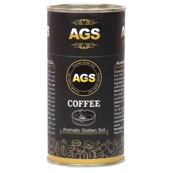 خاک معطر طلایی آگس مدل Coffee-A وزن 100 گرم، AGS Coffee Aromatic Golden Soil 100g