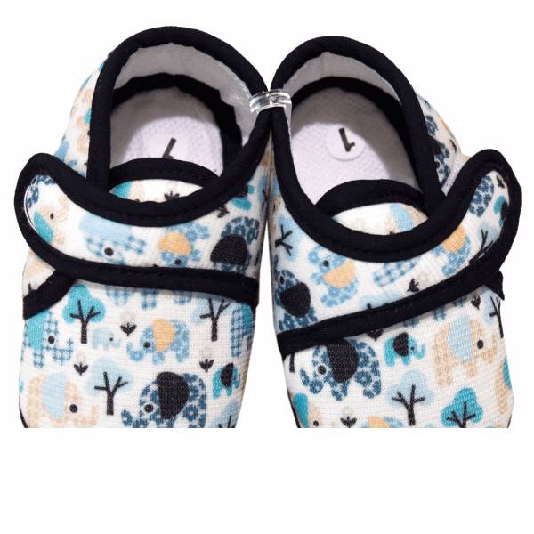 پاپوش نوزادی فانی مدل 054DarkBlue، Funny 054DarkBlue Baby Footwear