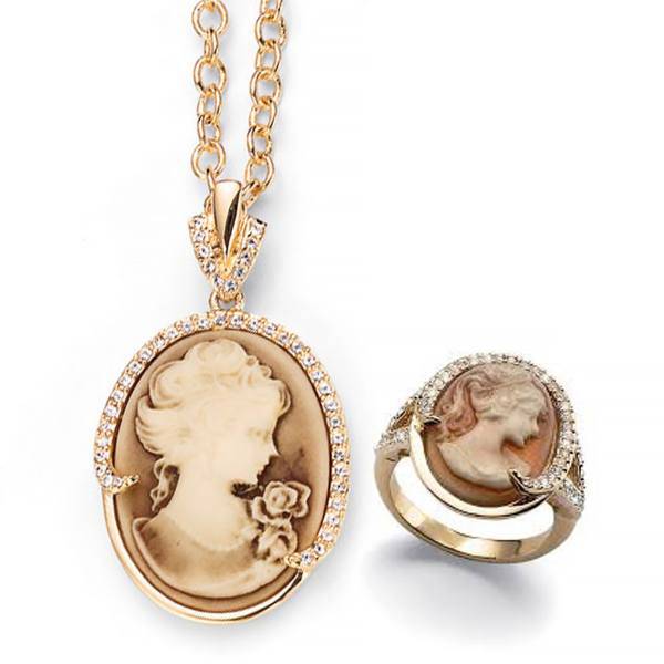 نیم ست الیور وبر مدل G-24469164 Cameo Gold Crystal، Oliver Weber 24469164-G Cameo Gold Crystal Half Set