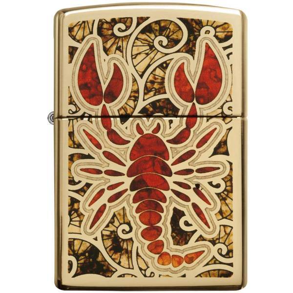 فندک زیپو مدل Fusion Scorpio کد 29096، Zippo Fusion Scorpio 29096 Lighter