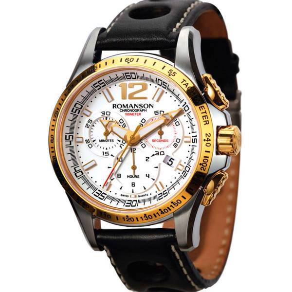 ساعت مچی عقربه ای مردانه رومانسون مدل AL0331HM1CA11G، Romanson AL0331HM1CA11G Watch For Men