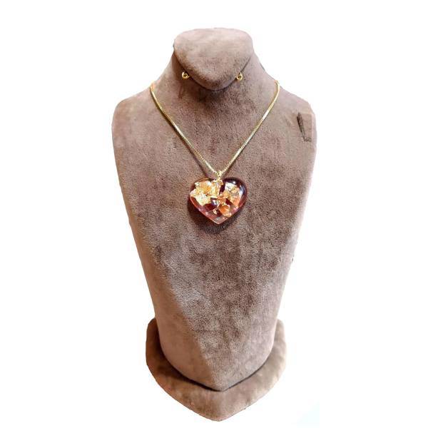 گردنبند دیپ فارست مدل Heart