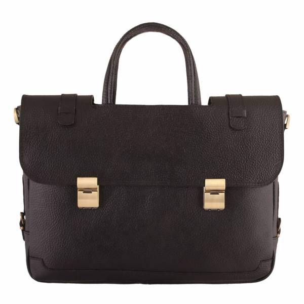 کیف اداری چرم طبیعی شهر چرم مدل 1-111308، Leather City 111308-1 Leather Briefcase