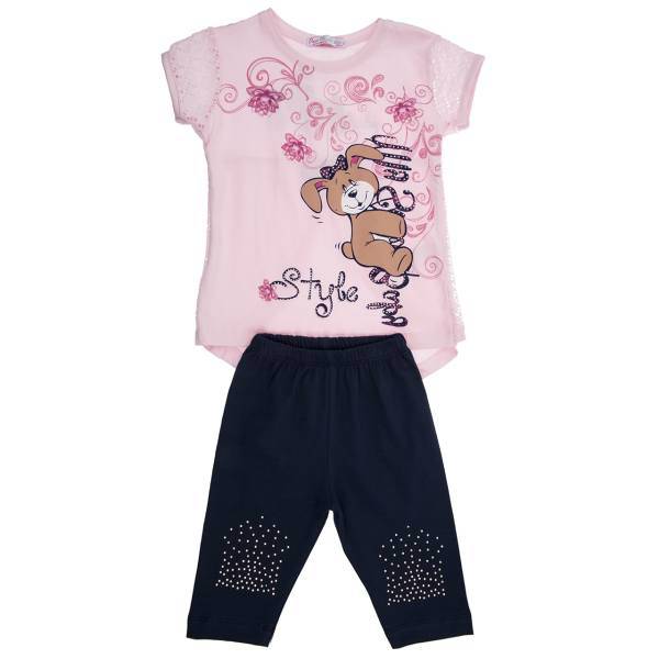 ست لباس دخترانه پری ماسالی مدل 5121PI، Peri Masali 5121PI Baby Girl Clothing Set