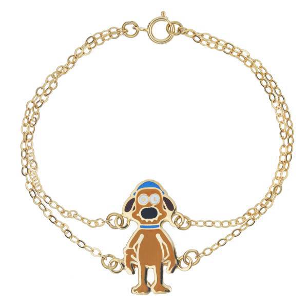 دستبند طلا 18 عیار رزا مدل BC03، Rosa BC03 Gold Bracelet