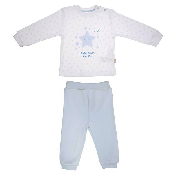 ست لباس نوزادی ارگانیک کیتی کیت مدل 14617B، KitiKate 14617B Organic Baby Clothes Set