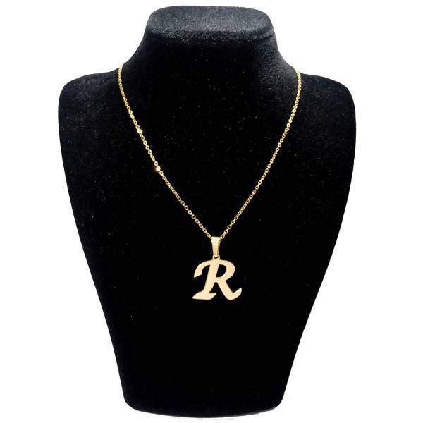 گردنبند آی جواهر طرح R کد 11107GH