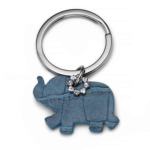 جاسوییچی الیور وبر مدل Elephant blue 57129 BUE، Oliver Weber Elephant blue 57129 BUE Key Ring