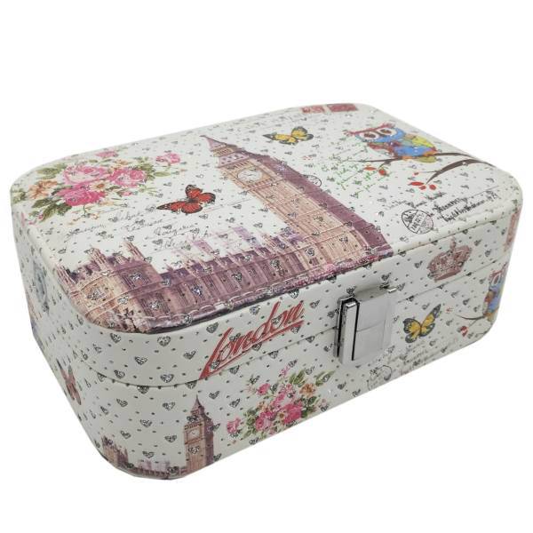 جعبه جواهرات کیدتونز طرح لندن کد KDT-064، Kidtunes London KDT-064 Jewellery Box