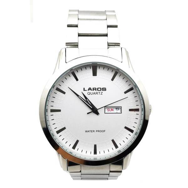 ساعت مچی عقربه ای مردانه لاروس مدل LM-N420-White، Laros LM-N420-White Watch For Men