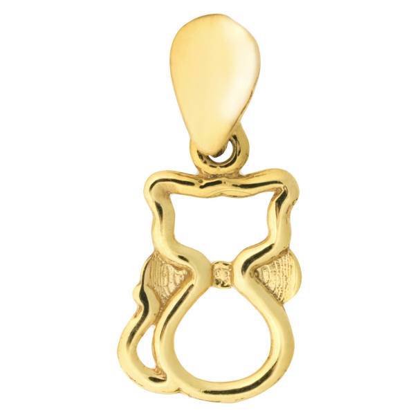 آویز گردنبند طلا 18 عیار ماهک مدل MM0552، Maahak MM0552 Gold Necklace Pendant Plaque
