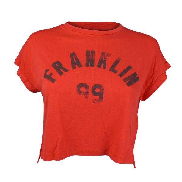 تیشرت زنانه فرانکلین مارشال مدل جرزی کد 690، Franklin Marshall Tshirt Jersey Short for woman