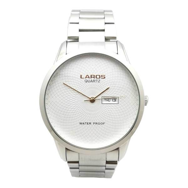 ساعت مچی عقربه ای مردانه لاروس مدل LM-N602-WhiteRose، Laros LM-N602-WhiteRose Watch For Men