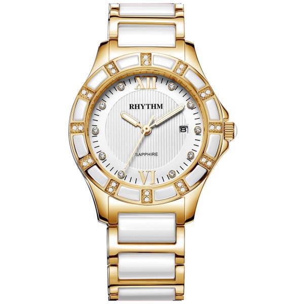 ساعت مچی عقربه ای زنانه ریتم مدل F1202T-04، Rhythm F1202T-04 Watch For Women