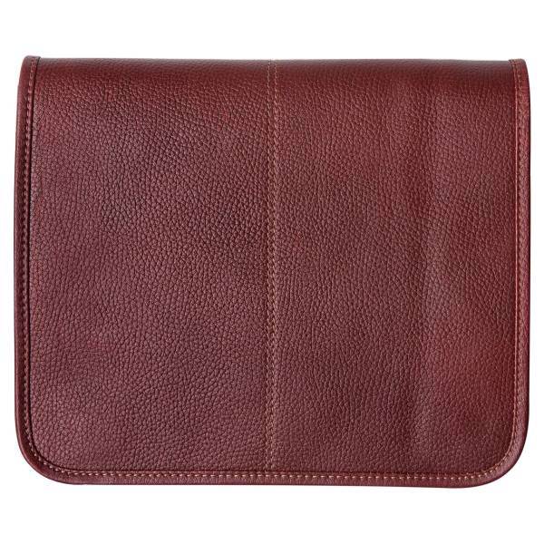 کیف رو دوشی چرم مهرگان مدل MH02