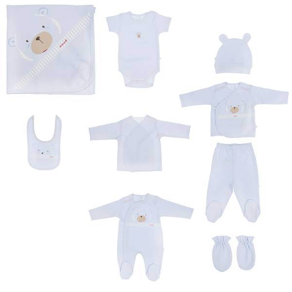 ست لباس نوزادی کارامل مدل ZE2334، Caramell ZE2334 Baby Clothes Set