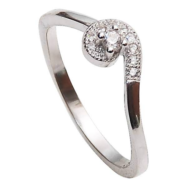 انگشتر نقره شهر جواهر مدل SJ-SR030، Shahrejavaher SJ-SR030 Silver Ring