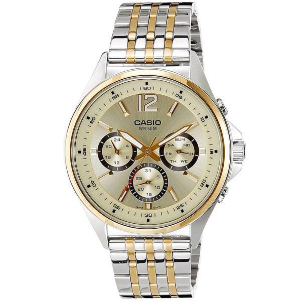 ساعت مچی عقربه ای مردانه کاسیو مدل MTP-E303SG-9AVDF، Casio MTP-E303SG-9AVDF Watch For Men