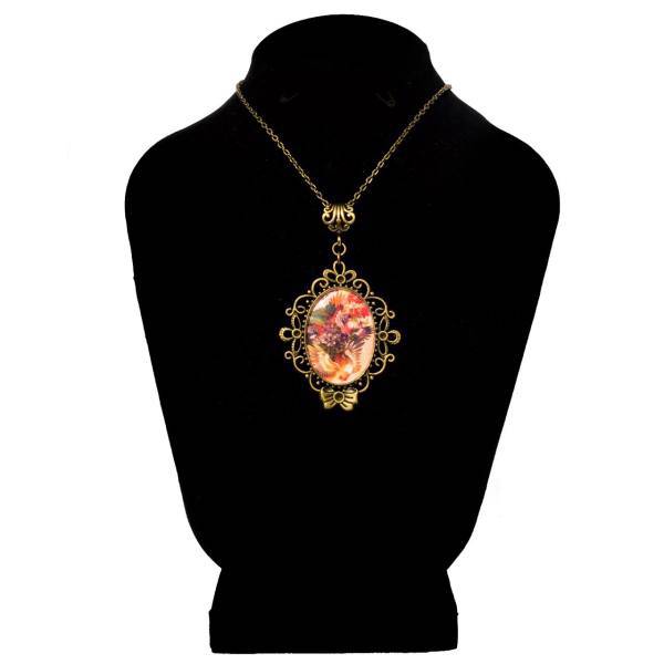 گردنبندبرنزی طرح آوین آرت گالری مدل A2030