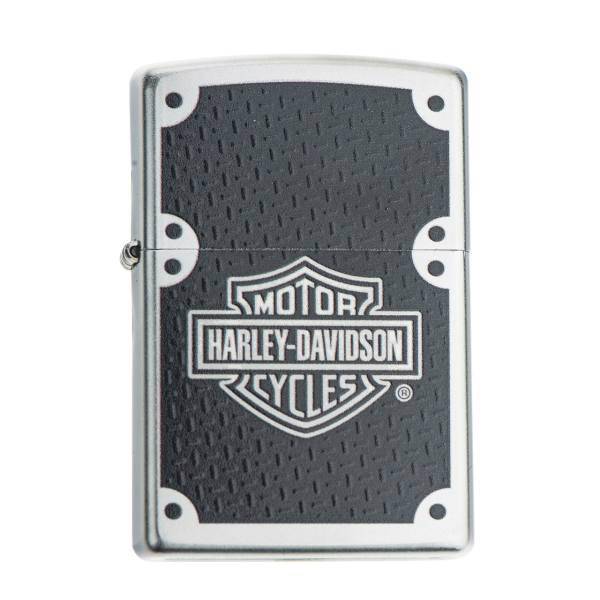 فندک زیپو مدل HD Carbon Fiber 24026، Zippo HD Motor Flag 24026 Emblem