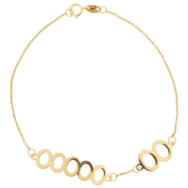 دستبند طلا 18 عیار ماهک مدل MB0194، Maahak MB0194 Gold Bracelet