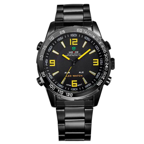 ساعت مچی عقربه ای مردانه وید مدل WH1009-2 Yellow