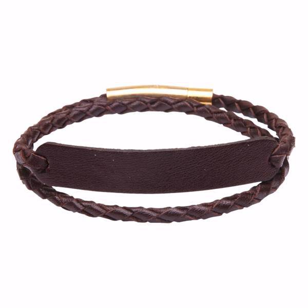 دستبند چرمی آتیس کد I2000BR، Atiss I2000BR Leather Bracelet