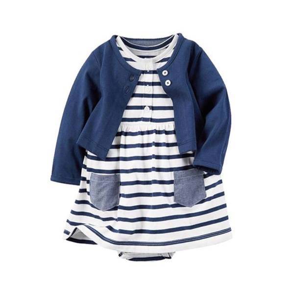 ست لباس دخترانه کارترز مدل 499، Carters 499 Baby Girl Clothing Set