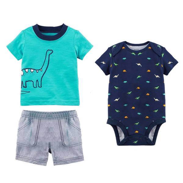 ست لباس پسرانه کارترز مدل 651، Carters 651 Boy Clothing Set